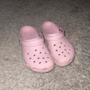 Pink Crocs